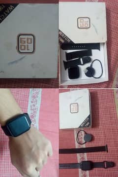 t500 watch with box and charger