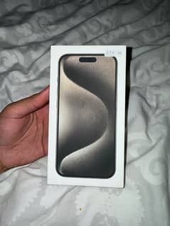 IPHONE 15 PRO, 256 GB, DUAL SIM (HK MODEL), PTA APPROVED