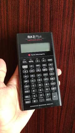 BA2 PLUS TEXAS INSTRUMENTS FINANCIAL IMPORTED CALCULATORS CFA