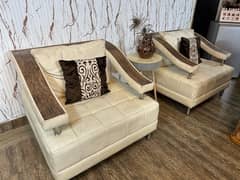 ITALIAN SOFA SET LEATHER 100% ORIGINAL