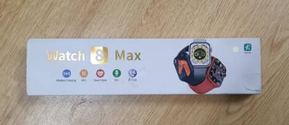 Watch 8 Max Smartwatch with Wireless charging