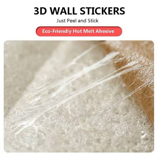 3D Simple Brick Pattern Wall Stickers 8