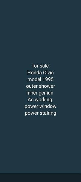 Honda Civic EXi 1995 For Sale / Exchange 18