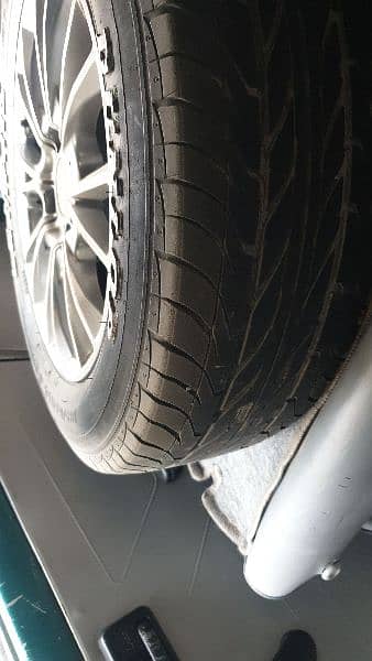 185 65r14 honda city corolla baleno dunlop tyres rims 1