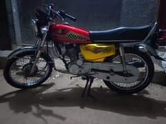 Honda 125Cg special edition unregistered