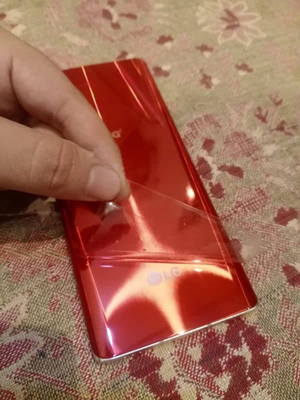 lg velvet 5g red color 2