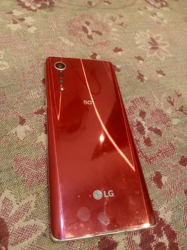 lg velvet 5g red color 3