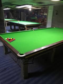 4 SNOOKER TABLES GOOD CUTIONS MADE BY GHOURi WITH IMPORTED SLATE