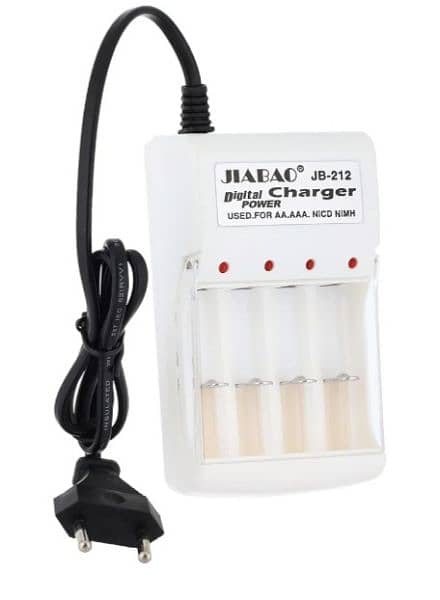 JIABAO Digital Charger JB-212 With 4 AA Chargeing Cells 2