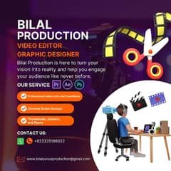 Video Editor & Graphic Designer Services