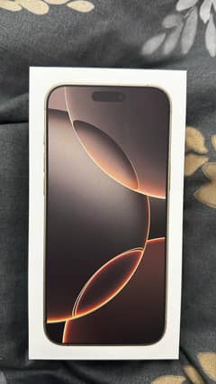 Iphone 16 pro max 256gb desert titanium .