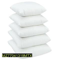 5 pcs white polyester cushion filling