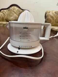 Braun orange juicer