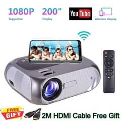 T7 Wifi Hd 1080p Multimedia ProjectorOrder for Call: 03127593339