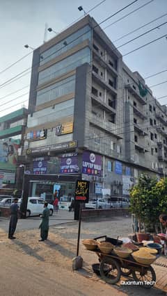 gulberg commercial paid building 2 side open main market for sale 0