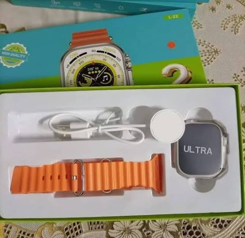 Digital Smart Watch LG 22 Ultra Watch With Charger Full Box 2