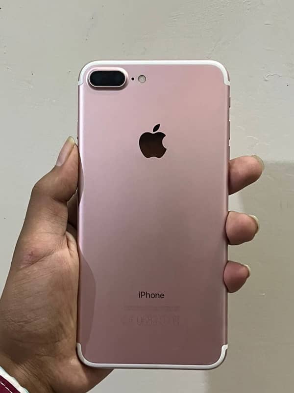 Iphone 7 plus pta approved with box 1