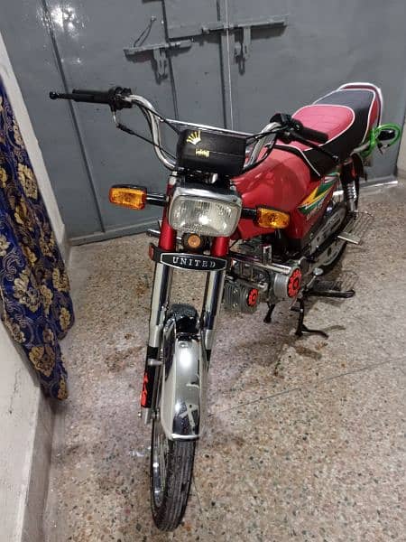 UNITED 70 low mileage bike for sale 4