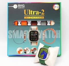 Ultra 2 Smart Watch Full Set (12+1) 10 Straps Different colors