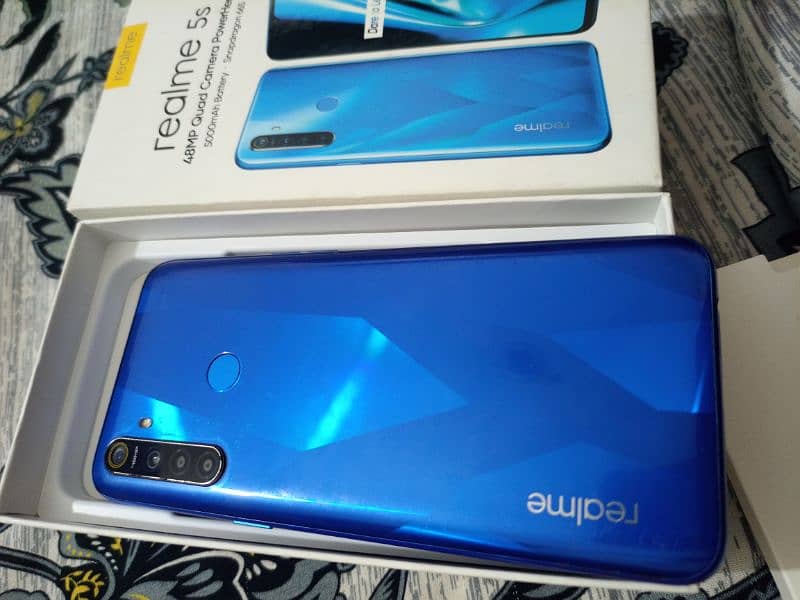 Realme 5s all ok with original box 1