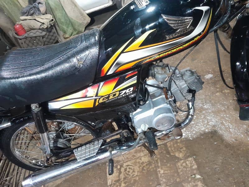 HONDA CD 70 MODEL 2022 JUST BUY AND RIDE 2