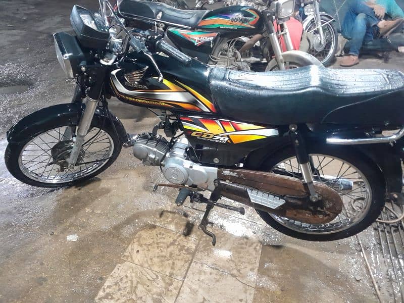 HONDA CD 70 MODEL 2022 JUST BUY AND RIDE 7