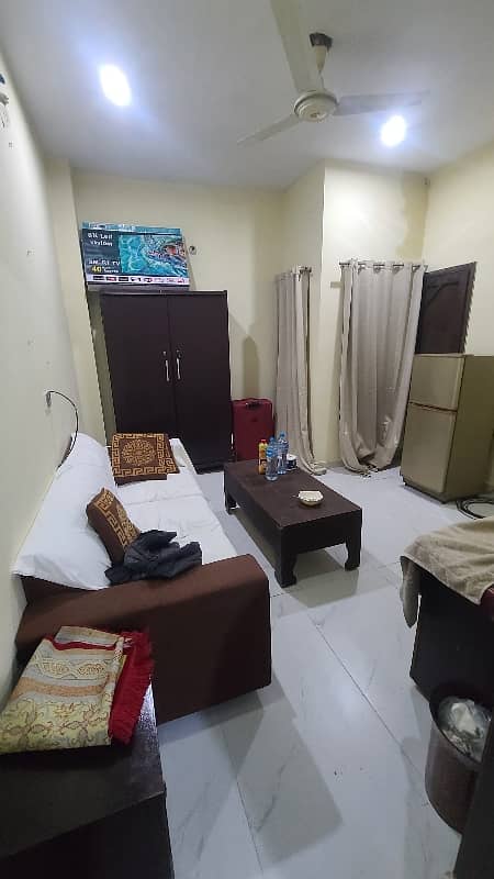 1 Bed Fully Furnished Flat Is Up For Rent. 0