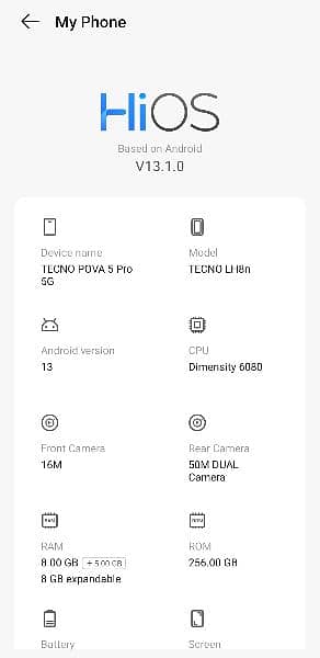 TECNO POVA 5 PRO 5G 3