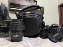 Nikon d3100 with 2 lenses