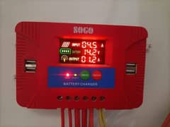 SOGO Solar Charge Controller pwm 12v/24v - 2/4 USB Port