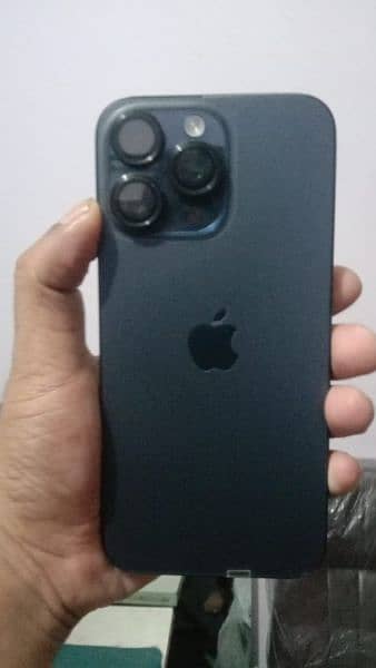 I Phone 15 Pro Max 256Gb Black Colour Non PTA 3