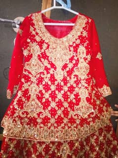 Bridal dress/wedding dress/bridal lehnga/designer bridal dress