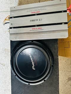 Pioneer 309D4 Woofer - amplifier 0