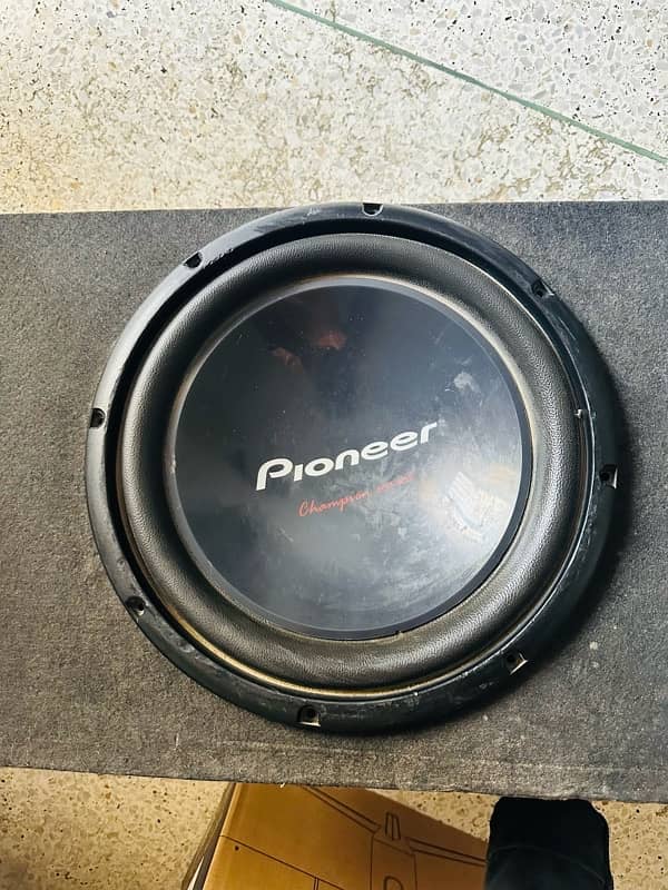 Pioneer 309D4 Woofer - amplifier 3