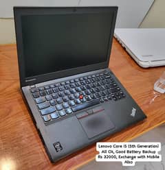 Lenovo Core i5 (5th Generation) 120GB SSD, All Ok 0