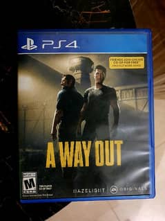 A way out PS4 game