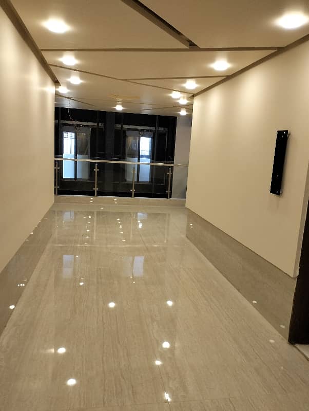 Roshan Trade Center Brand New Luxury Office For Sale 843 Square Feet Ideal Floor At Prime Location Of Shaheed E Millat Road 24 7 Operating Building 18