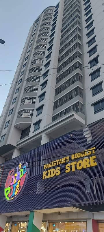 Brand New 3 Bed DD West Open Huge Flat Available For Sale DD Tower At Prime Location Of Shaheed E Millat Road 6