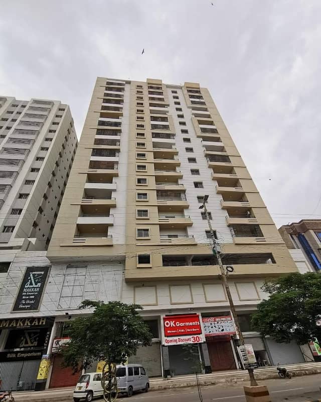 3 Bedrooms Drawing Lounge Flat Available For Rent At Prime Location Of Tariq Road With All Modern Facilities 0