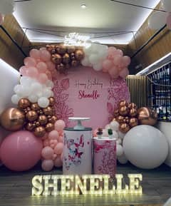 Birthday decorations | balloons decoration | surprise Event | party