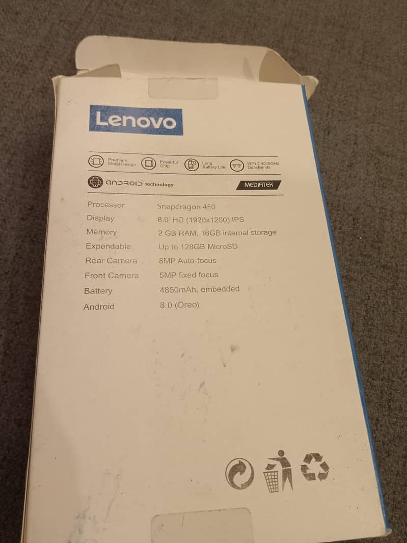 LENOVO  TAB 4 8 7