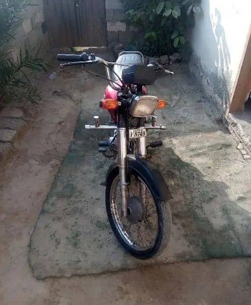 bike for sale 15 model 70cc 2