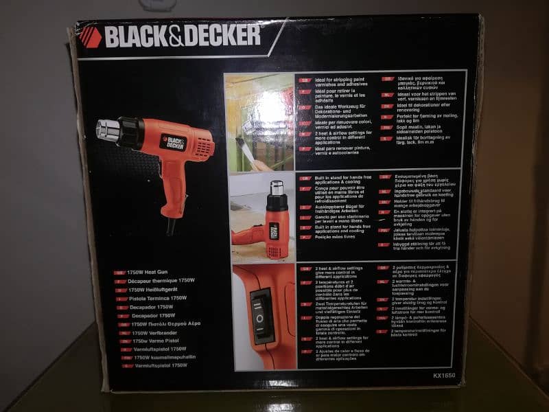 Black and Decker 1750 Watts HeatGun 1