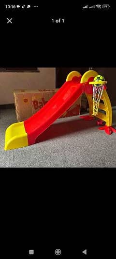 Kids slide  Baby climber  Love baby slide  New in addition