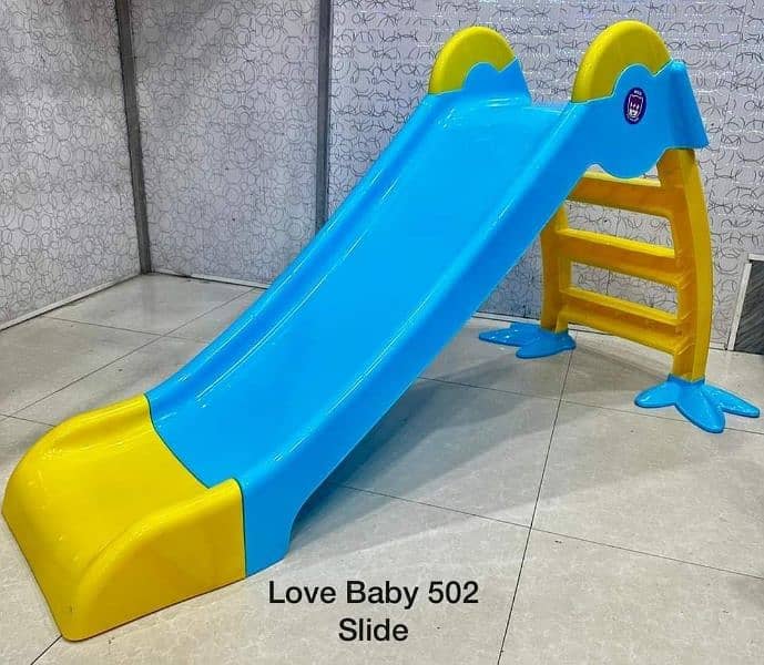 Kids slide  Baby climber  Love baby slide  New in addition 1