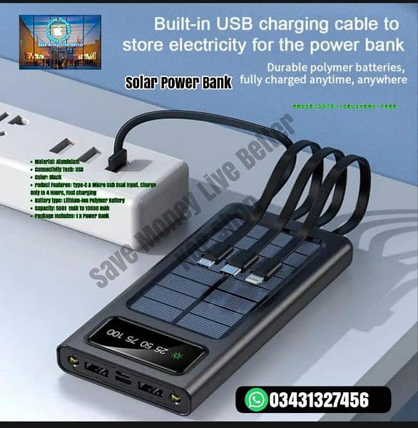 Solar Power Bank 1