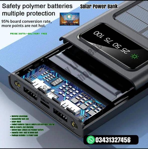 Solar Power Bank 3