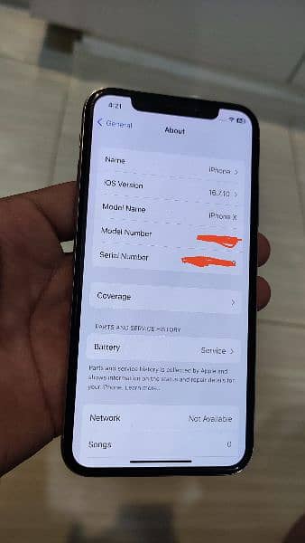 iPhone X 256GB Official PTA Approved All Ok 2