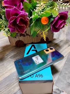 oppo A96 dule Sim full box