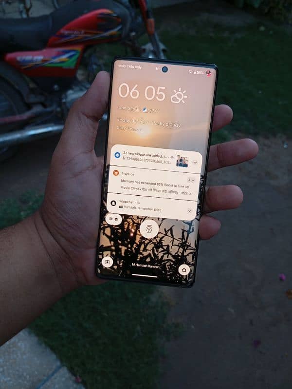 Google pixel 6 pro 12 128 curved display 5